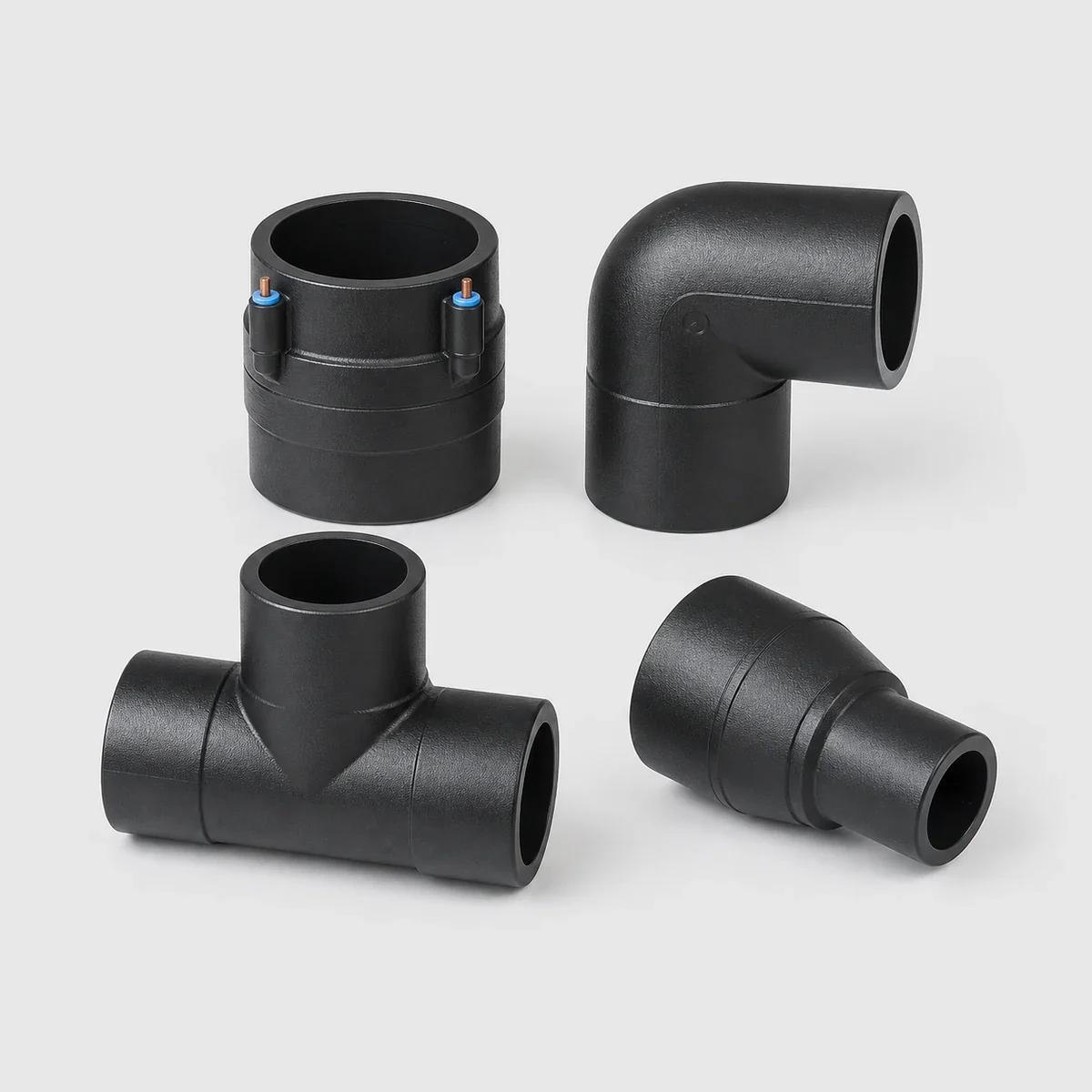 Conexiones HDPE para termofusión y electrofusión — J&D Riegos