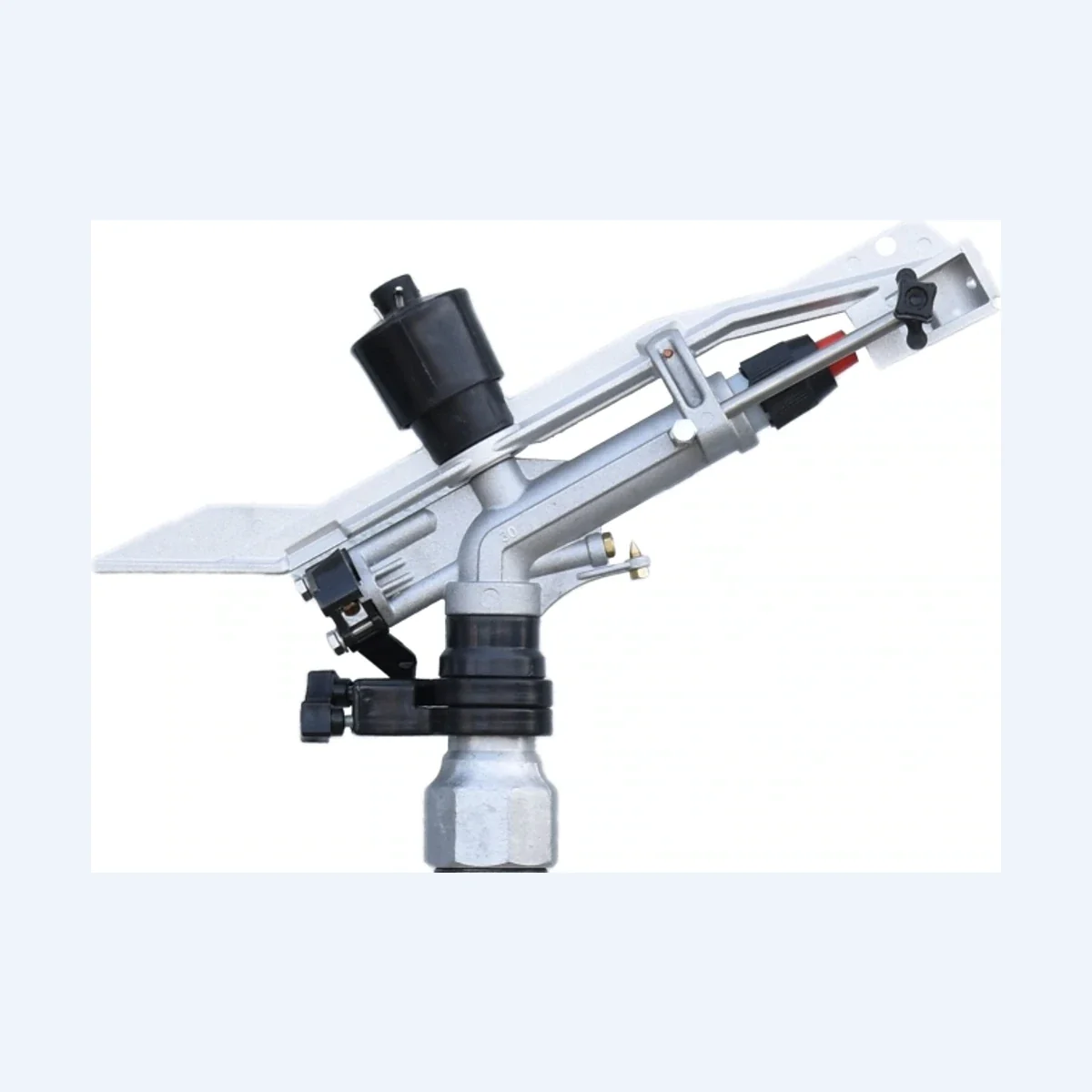 Cañón de impacto de aluminio YUZUAK ATOM 28 ECO — J&D Riegos